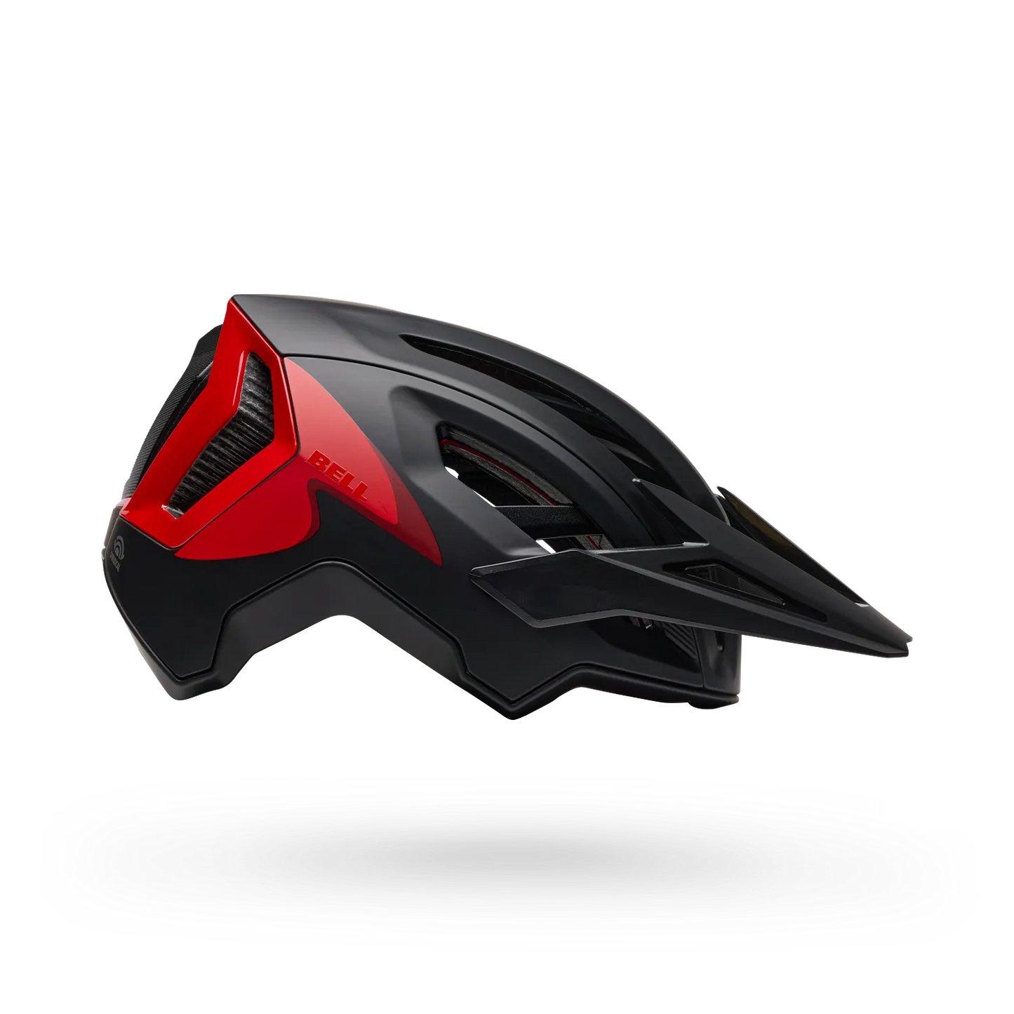 MTB-Helm BELL 5FIFTY SPHERICAL FLUID Schwarz/Rot