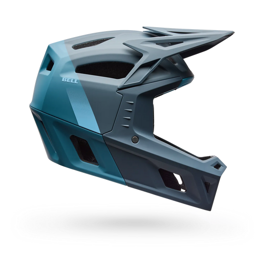 MTB-Helm BELL FULL-AIR MIPS RATIO Grau/Blau Stahl