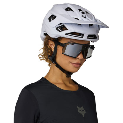 Trikot FOX FLEXAIR Damen Langarm Schwarz