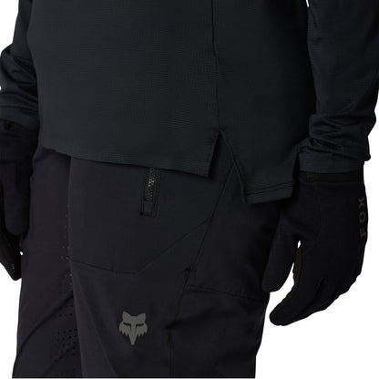 Trikot FOX FLEXAIR Damen Langarm Schwarz