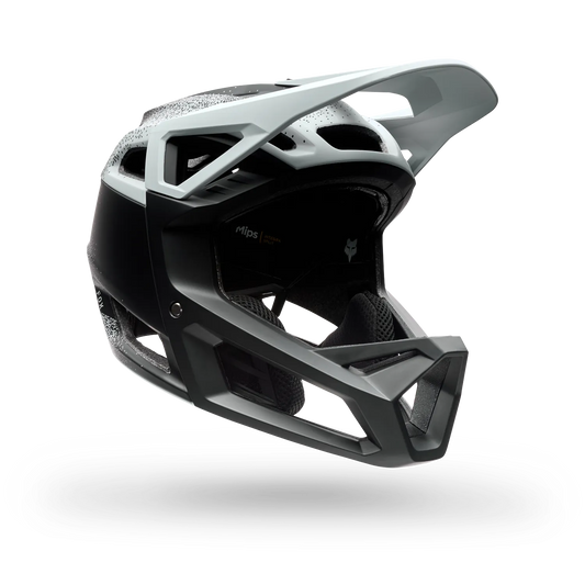 FOX PROFRAME RS AURA MTB-Helm Schwarz/Weiß