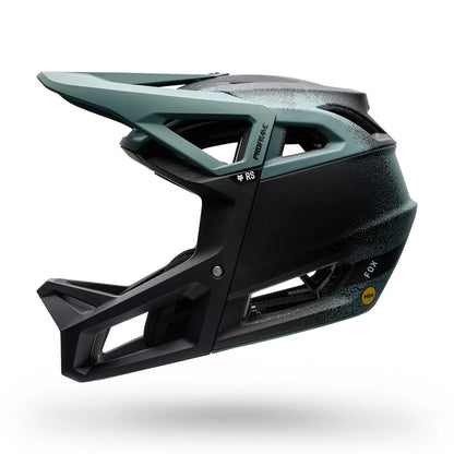 FOX PROFRAME RS AURA MTB-Helm Salbeigrün