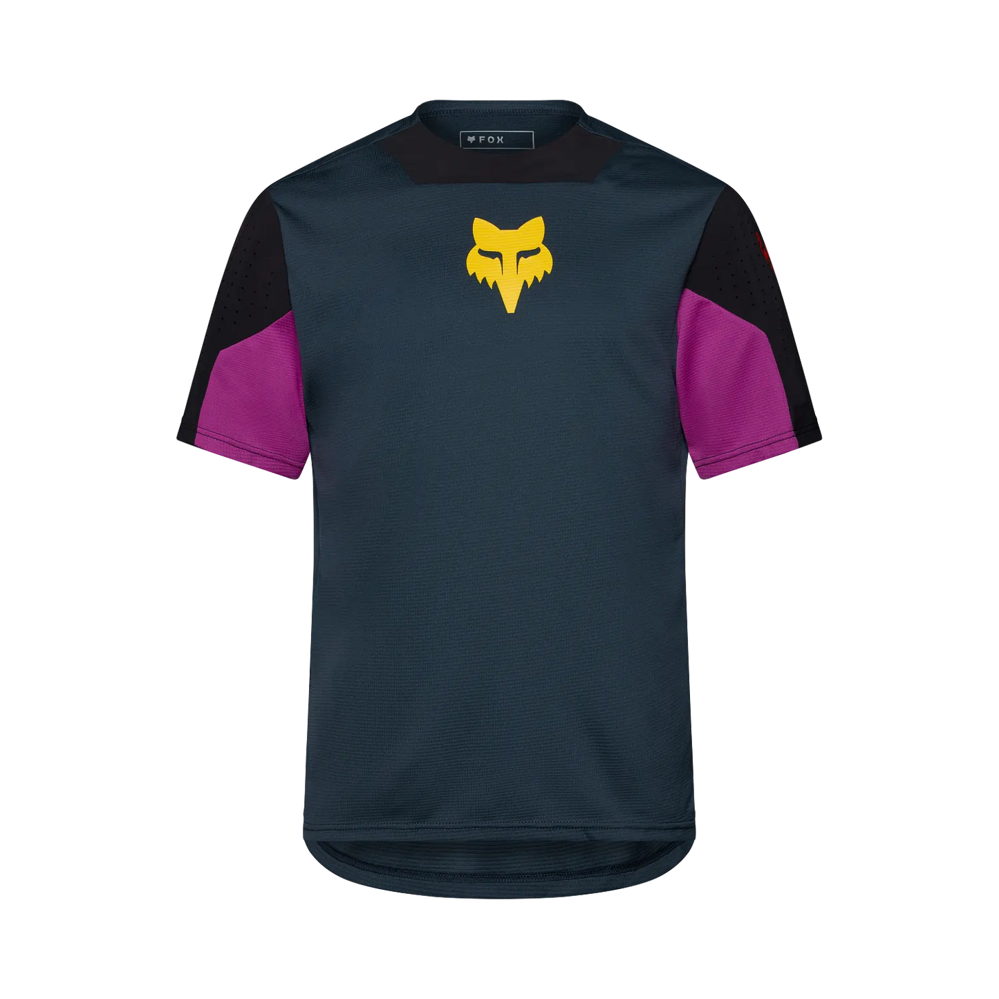 Trikot FOX DEFEND CREATION Kurzarm Blau