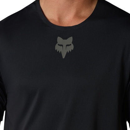 Trikot FOX FLEXAIR Kurzarm Schwarz