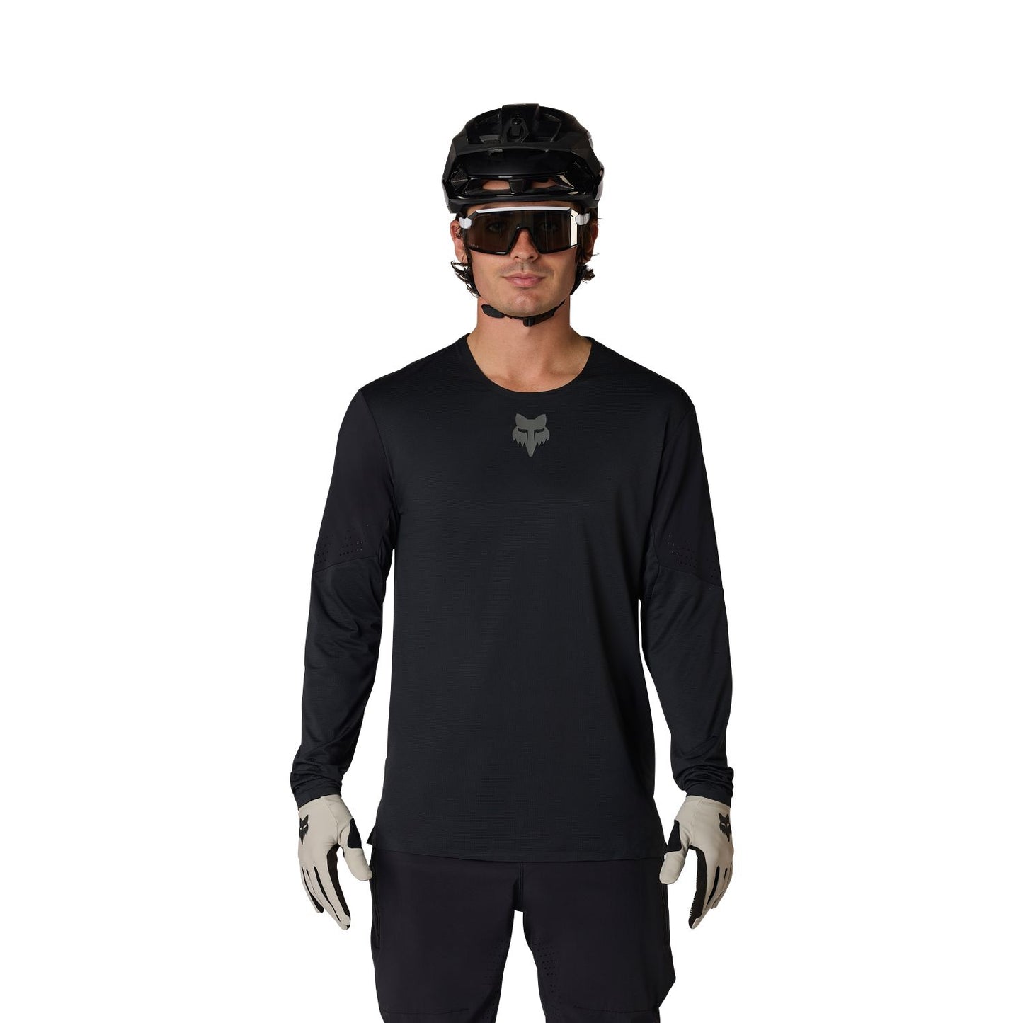 FOX FLEXAIR Trikot Langarm Schwarz