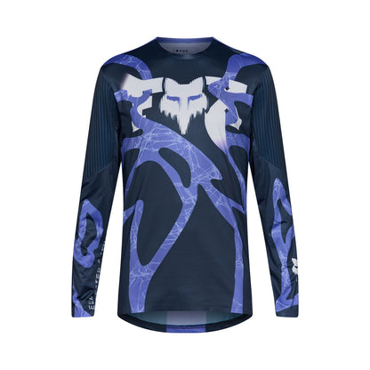 Trikot FOX FLEXAIR DIFFUSE SE Langarm Violett Blueberry