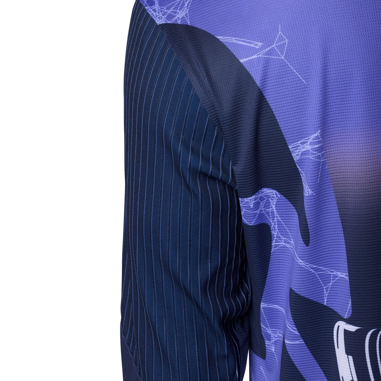 FOX FLEXAIR DIFFUSE SE Trikot Langarm Violett Blueberry
