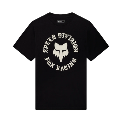 T-Shirt FOX BADGE 195 ORIGINAL Kurzarm Schwarz