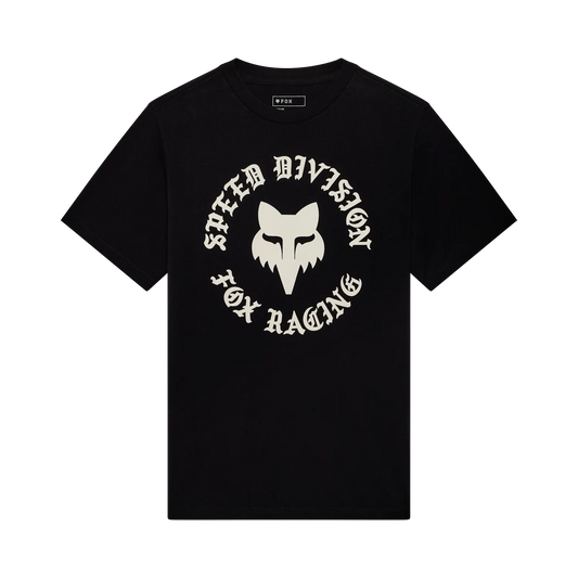 FOX BADGE 195 ORIGINAL Kurzarm T-Shirt Schwarz