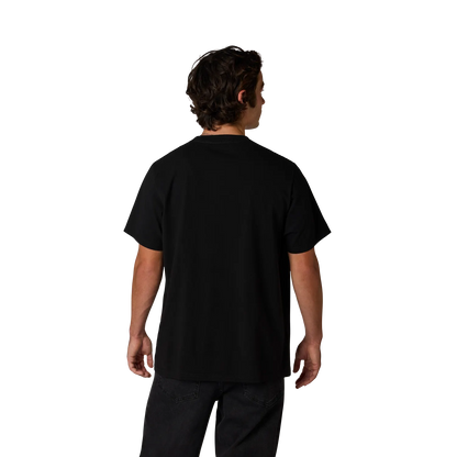 T-Shirt FOX BADGE 195 ORIGINAL Kurzarm Schwarz