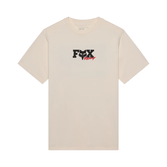 T-Shirt FOX CHECKER 195 ORIGINAL Kurzärmlig Gebrochenes Weiß