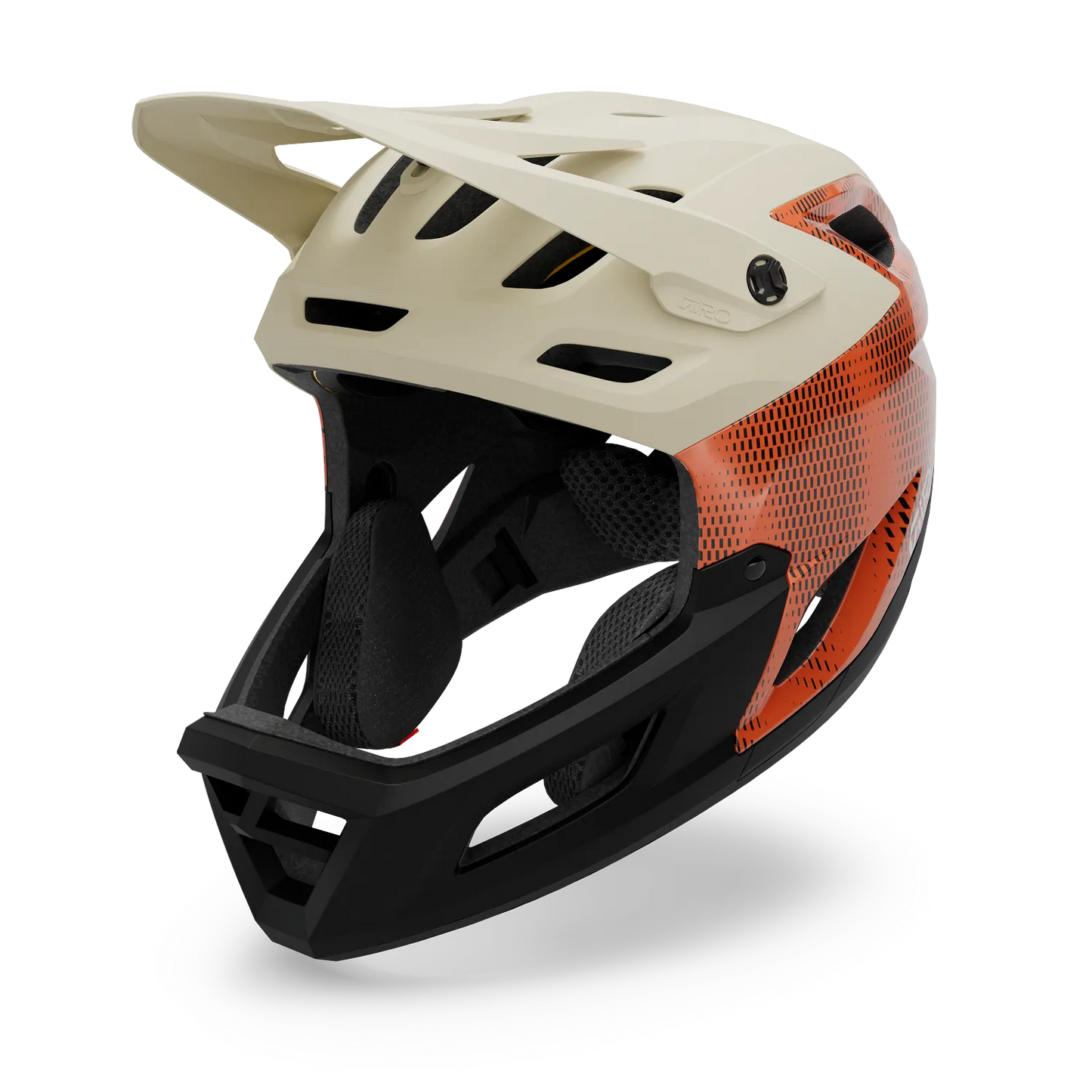 MTB-Helm GIRO COALITION MIPS SPHERICAL Schwarz/Beige/Orange