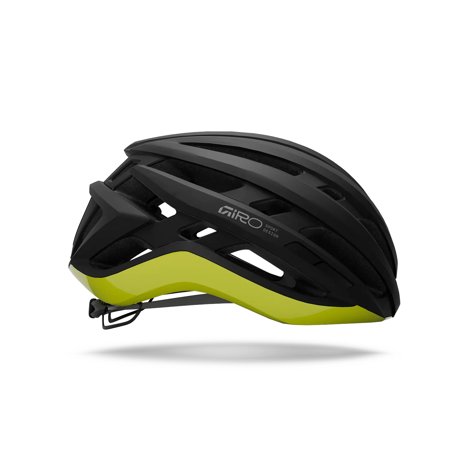 fahrradhelm schwarz gelb Helm Straße GIRO AGILIS MIPS Schwarz/Gelb Hi Viz – Probikeshop