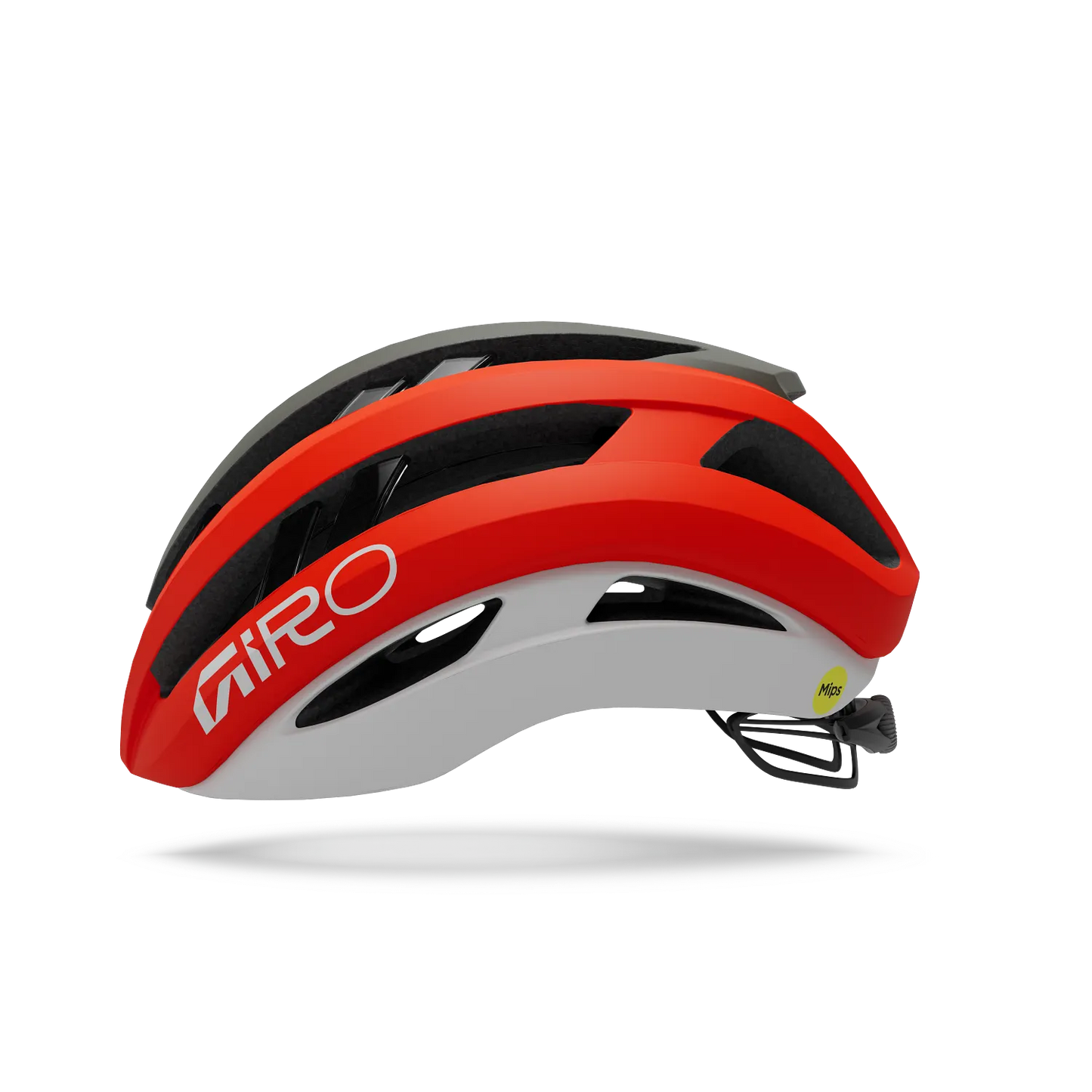 Helm Strasse GIRO ARIES MIPS SPHERICAL Rot Flamme