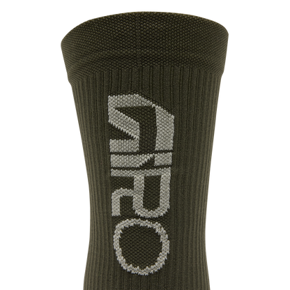 Socken GIRO HRC TEAM Dark Sage