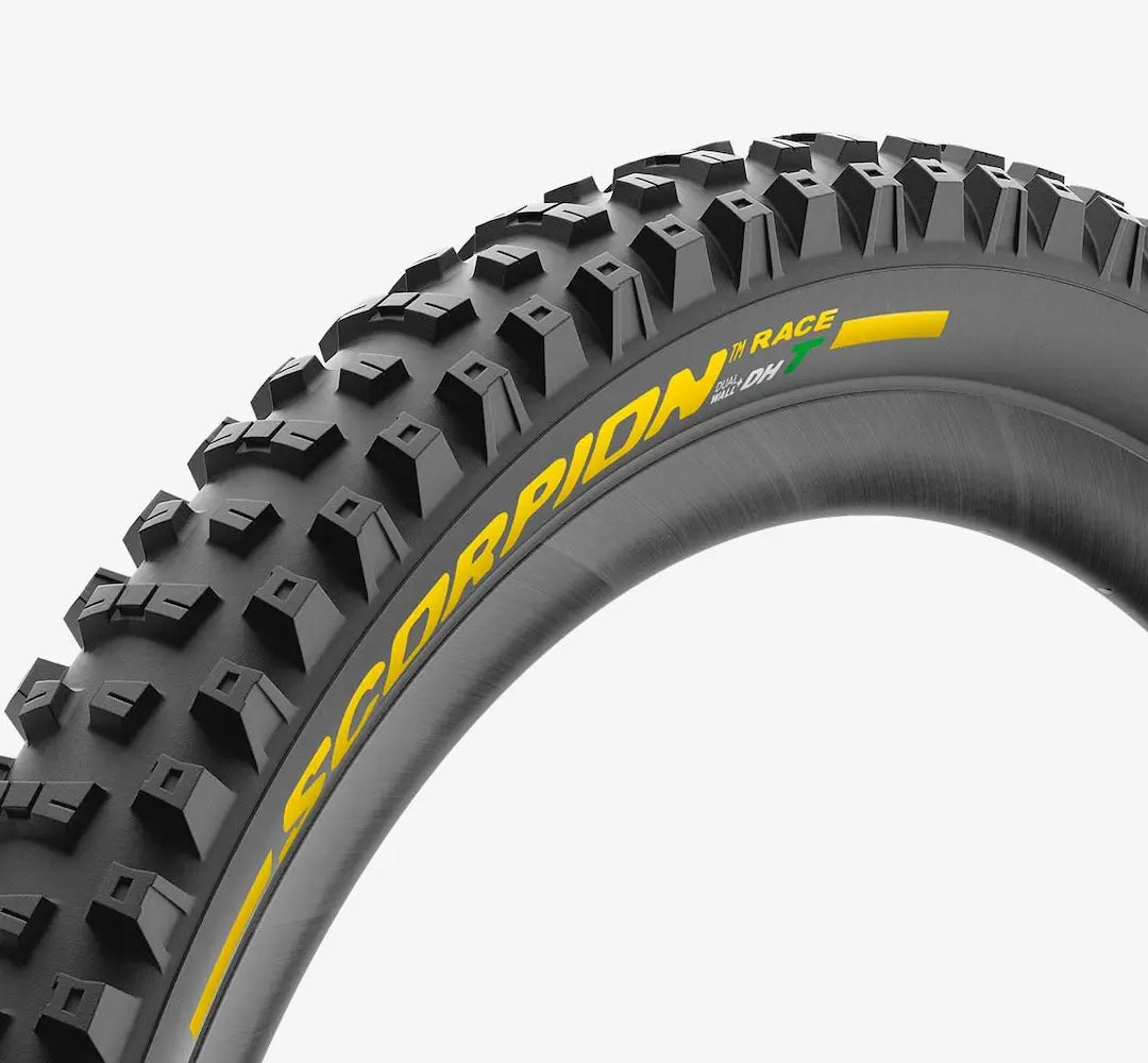 PIRELLI SCORPION RACE DH T 27.5x2.5 Tubeless Ready Reifen Weich Schwarz/Gelb 3907400