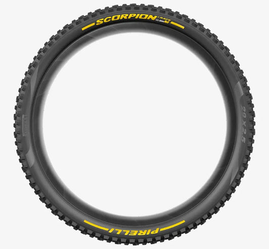 PIRELLI SCORPION RACE DH M 29x2.5 Tubeless Ready Reifen Weich Schwarz/Gelb 3907500