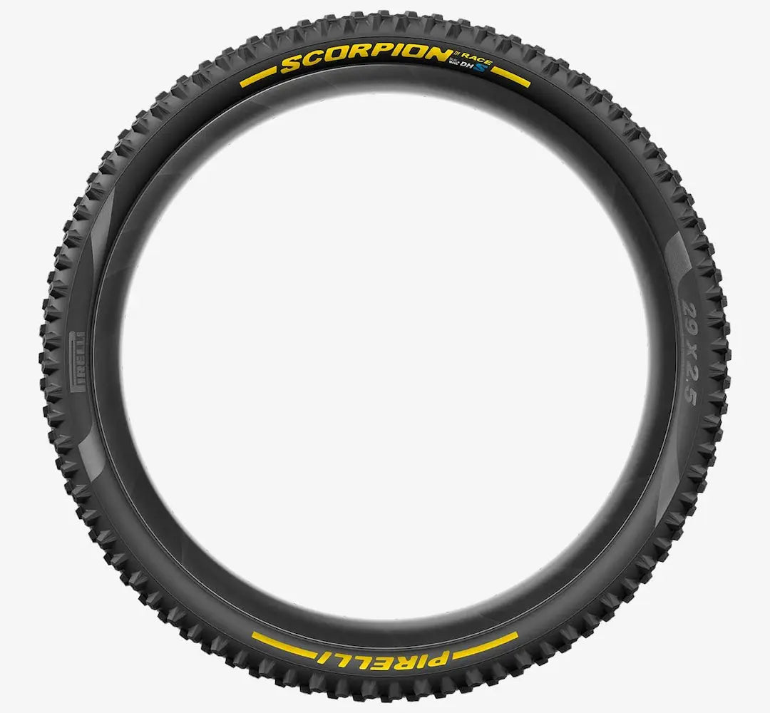 PIRELLI SCORPION RACE DH S 29x2.5 Tubeless Ready Reifen Weich Schwarz/Gelb 3907600