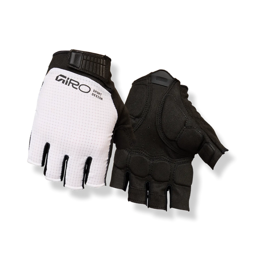 Kurzfingerhandschuhe GIRO BRAVO II Gel Weiß