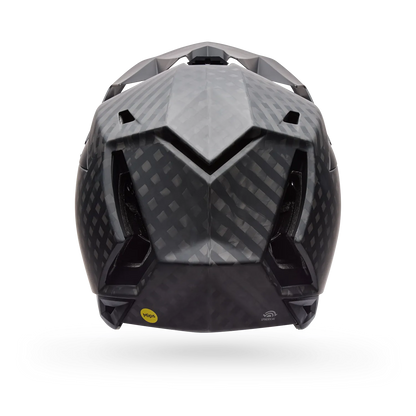MTB-Helm BELL FULL-10 SPHERICAL CARBON SOLID Matt Schwarz