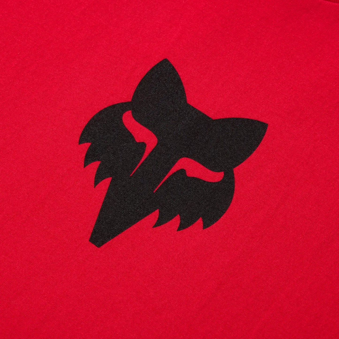 FOX HEAD 195 ORIGINAL Kurzarm T-Shirt Rot Flamme