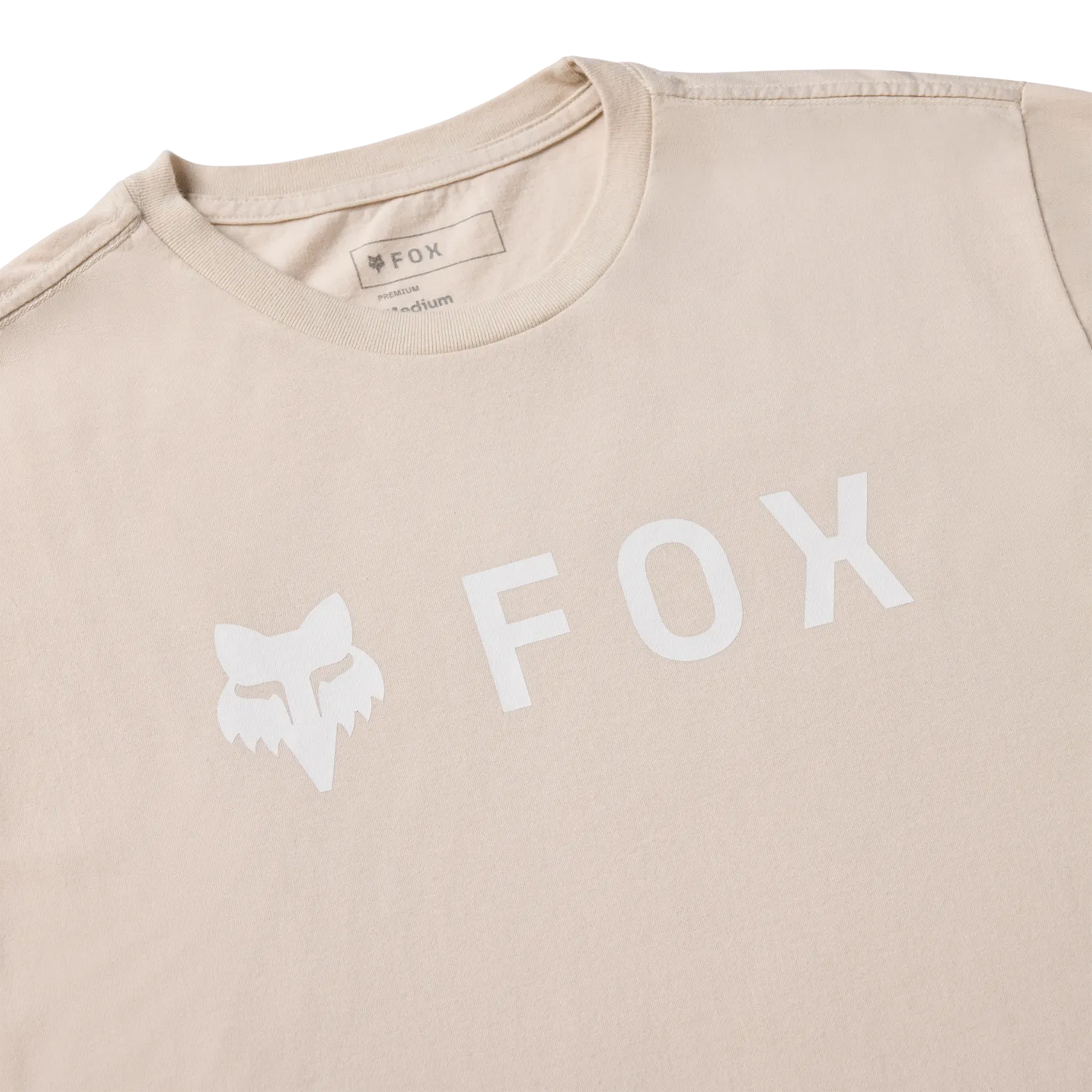 T-Shirt FOX ABSOLUTE 195 ORIGINAL Kurzarm Beige Chalk