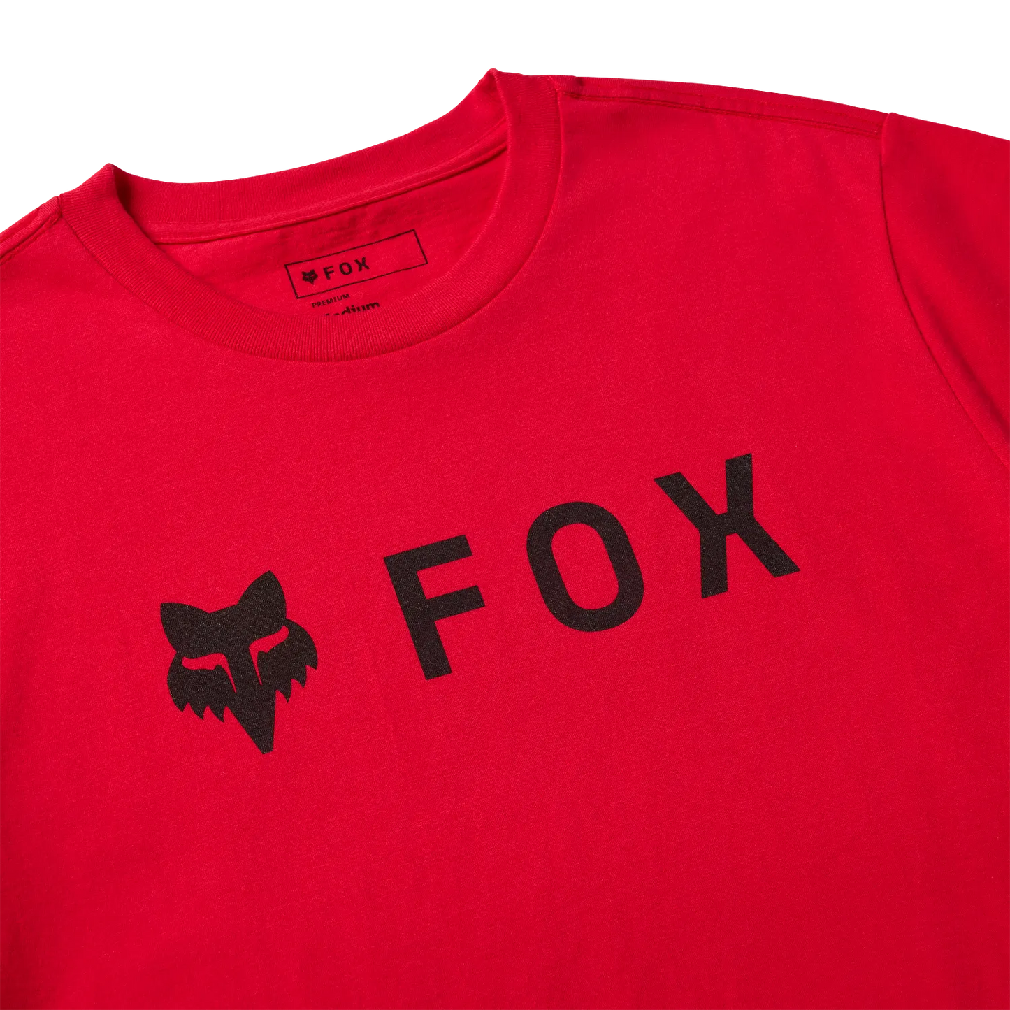 T-Shirt FOX ABSOLUTE 195 ORIGINAL Kurzarm Rot Flamme