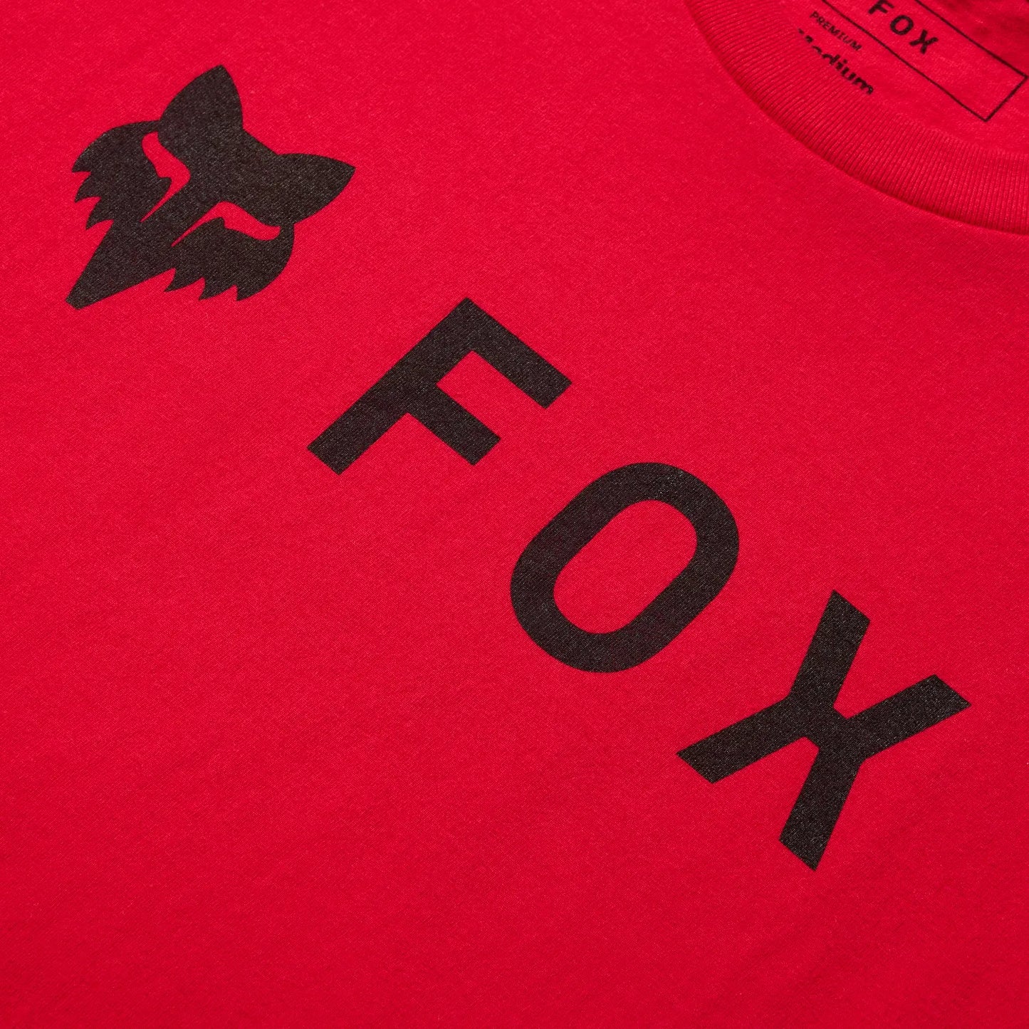T-Shirt FOX ABSOLUTE 195 ORIGINAL Kurzarm Rot Flamme