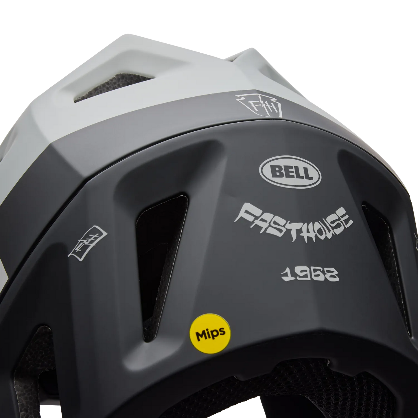 MTB-Helm BELL FULL AIR MIPS SOLID Schwarz/Grau