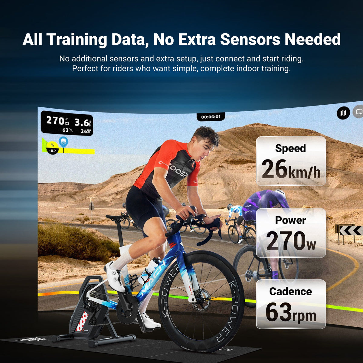 COOSPO T10 Smart-Trainer