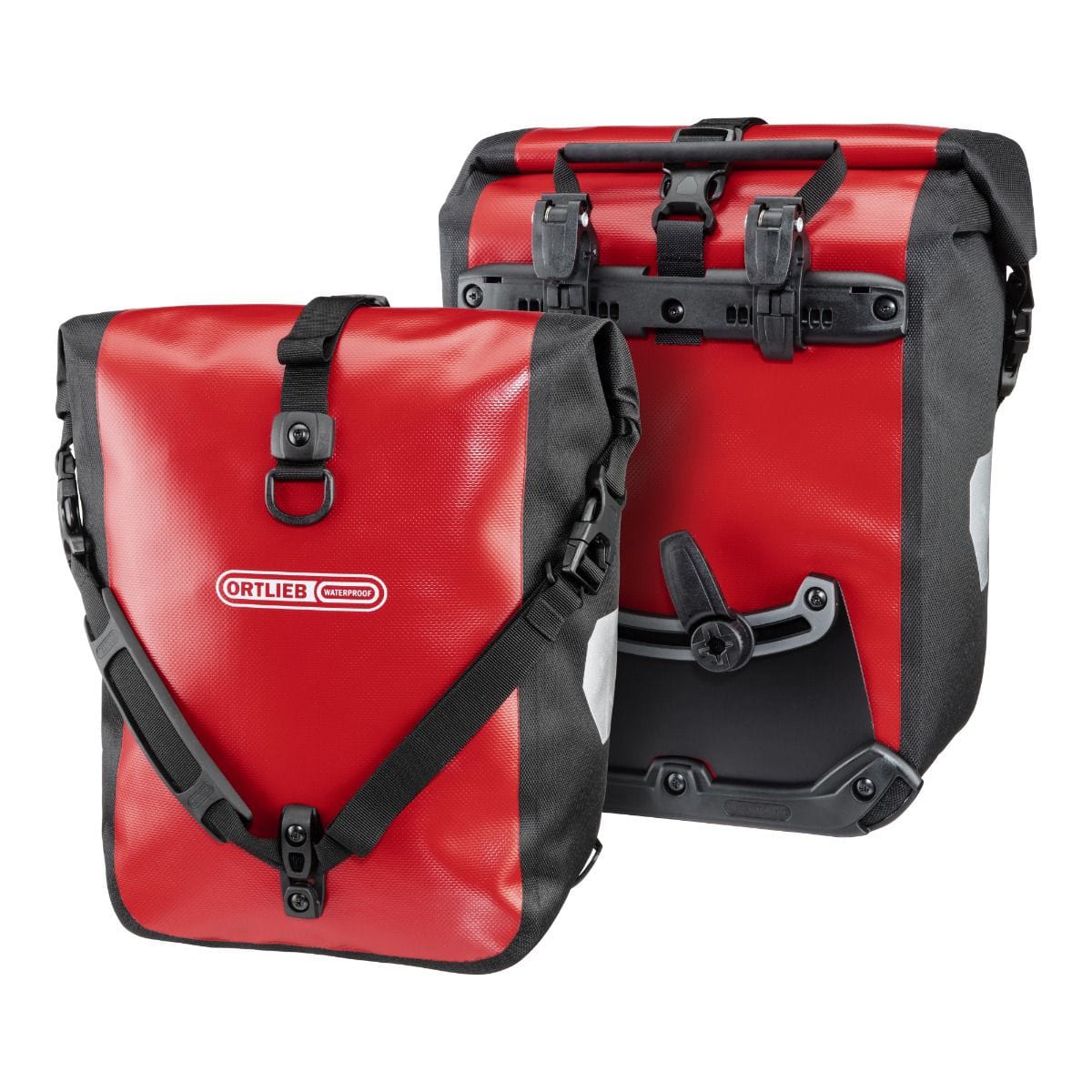 Paar ORTLIEB SPORT ROLLER 25 L Gepäckträgertaschen Rot