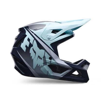 FOX RAMPAGE MIPS FOUNDRY MTB-Helm Blau