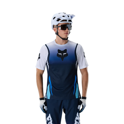 FOX RANGER FOUNDRY Kurzarmtrikot Blau