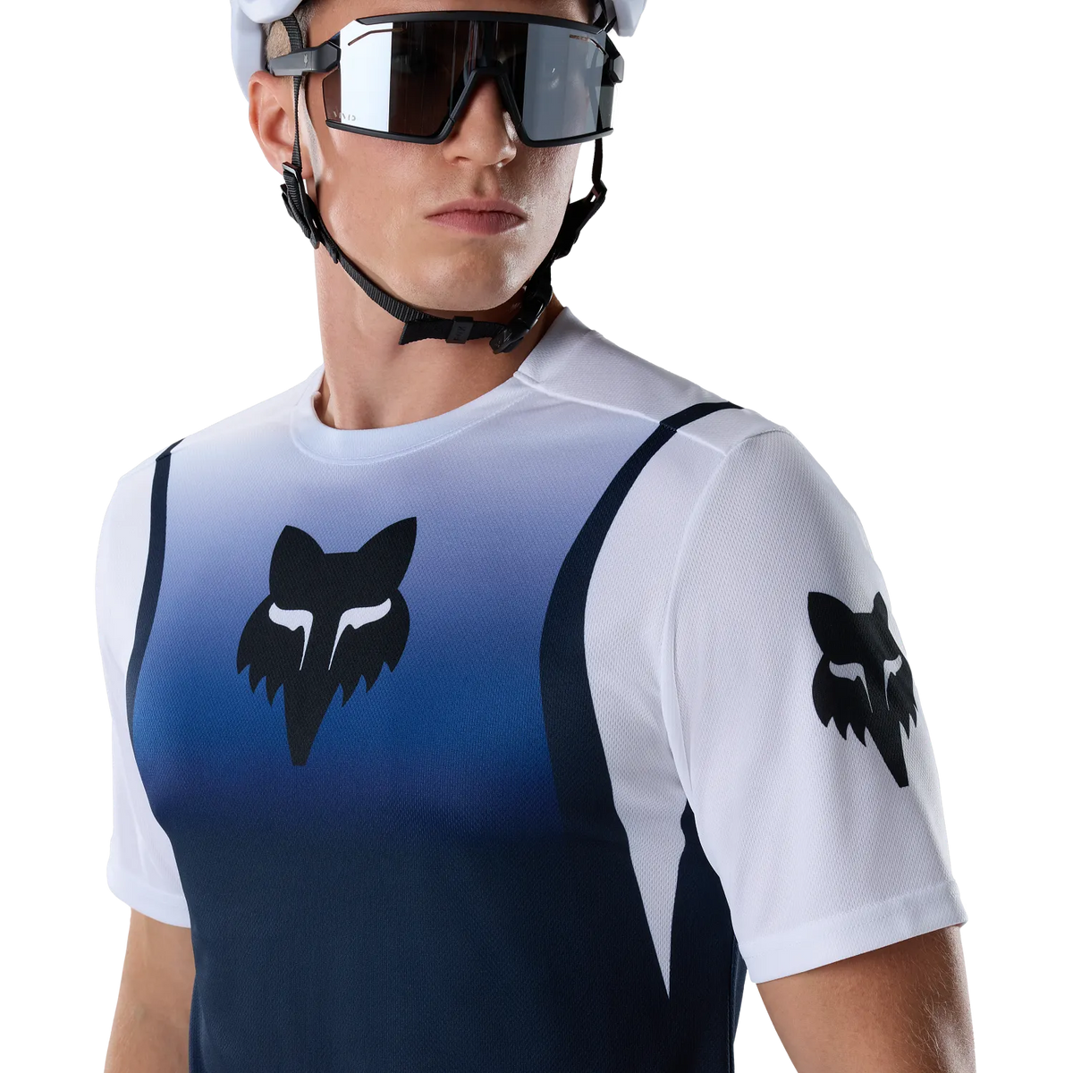 FOX RANGER FOUNDRY Kurzarmtrikot Blau
