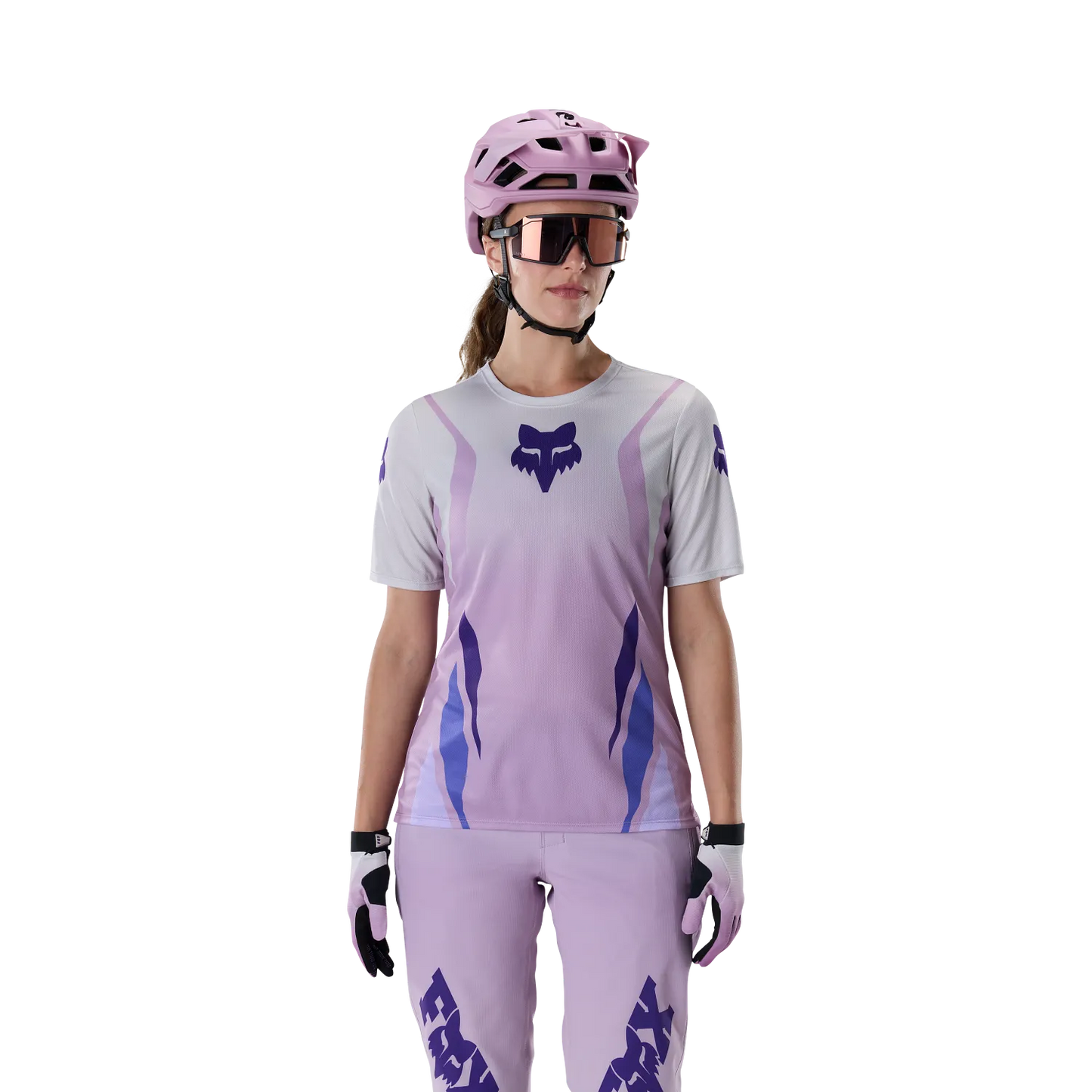 Trikot FOX RANGER FOUNDRY Kurzarm Damen Lavendel