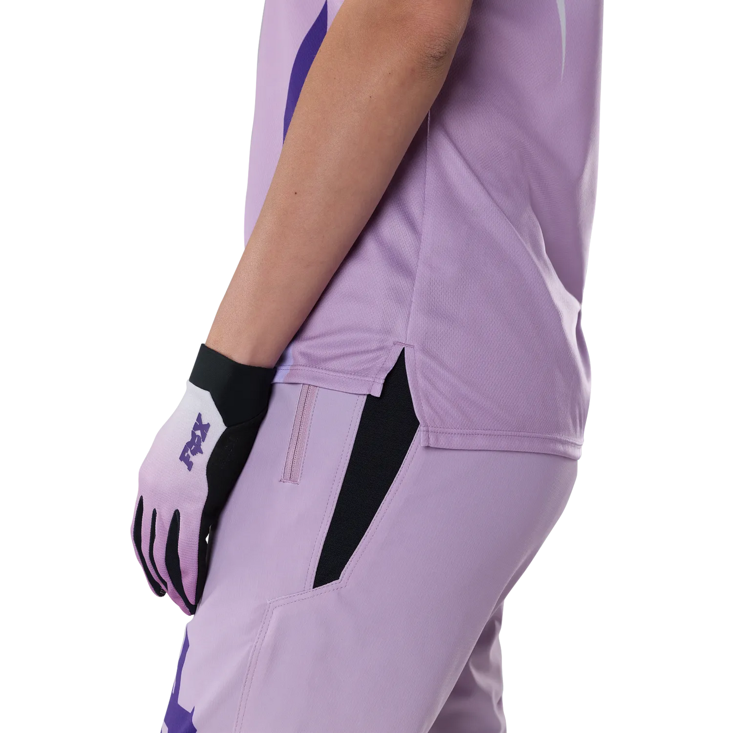 Trikot FOX RANGER FOUNDRY Kurzarm Damen Lavendel