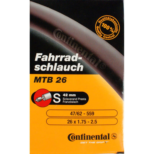 CONTINENTAL Schlauch 26x1.75-2.5 Presta 42mm