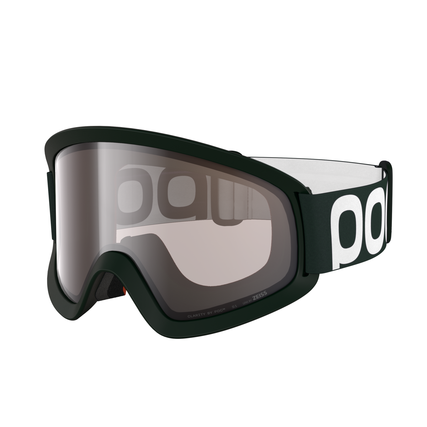 Maske POC ORA Khaki Visier Clarity Trail Cloudy Brown
