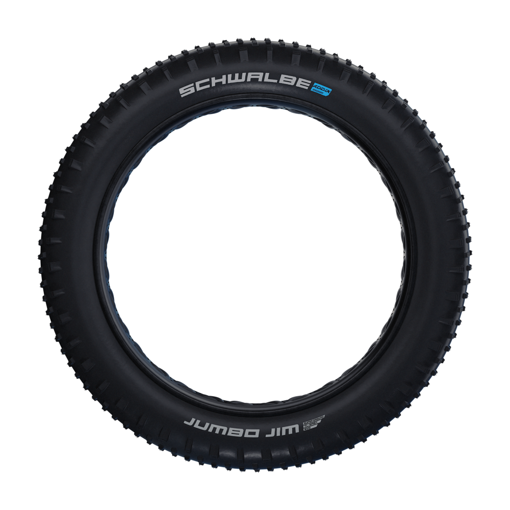 Reifen SCHWALBE JUMBO JIM 26x4.00 ADDIX SPEEDGRIP SUPERGROUND Tubeless Ready Weich Schwarz