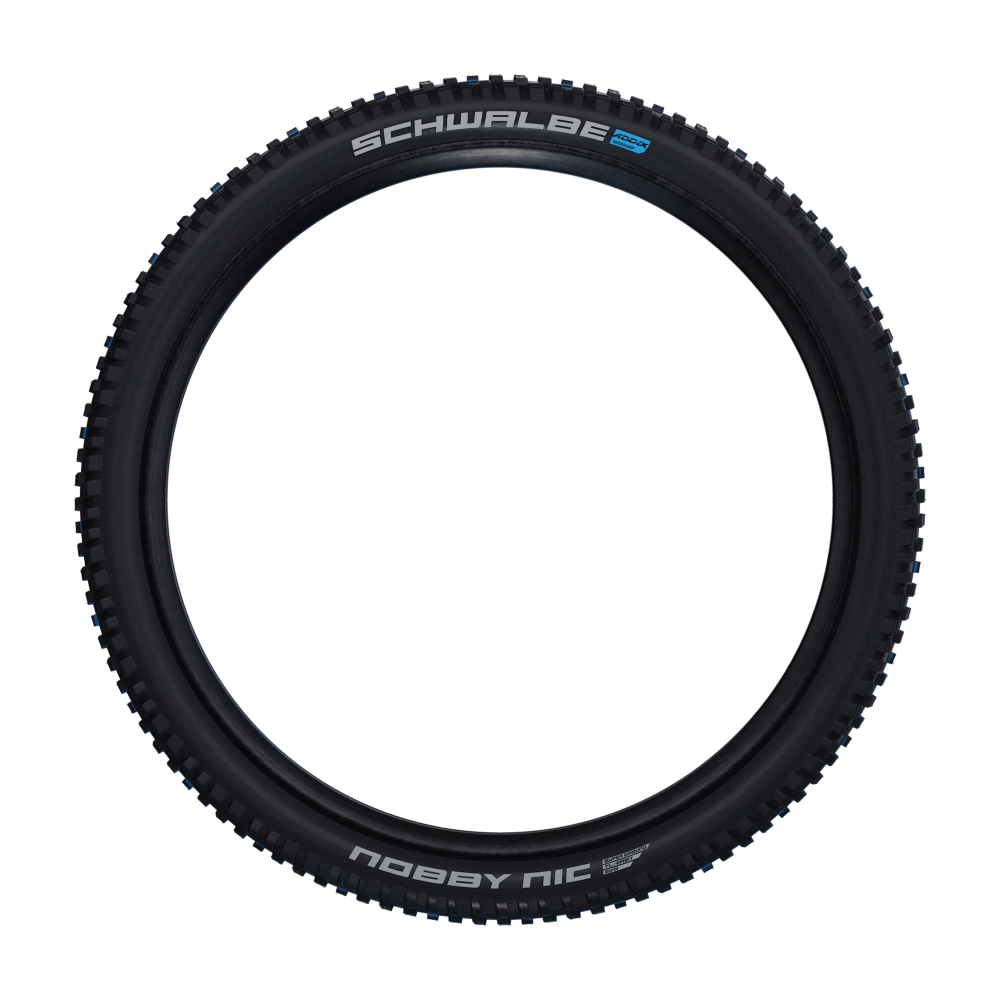 SCHWALBE NOBBY NIC 29x2.40 ADDIX SOFT SUPERGROUND Tubeless Ready Reifen Weich Schwarz