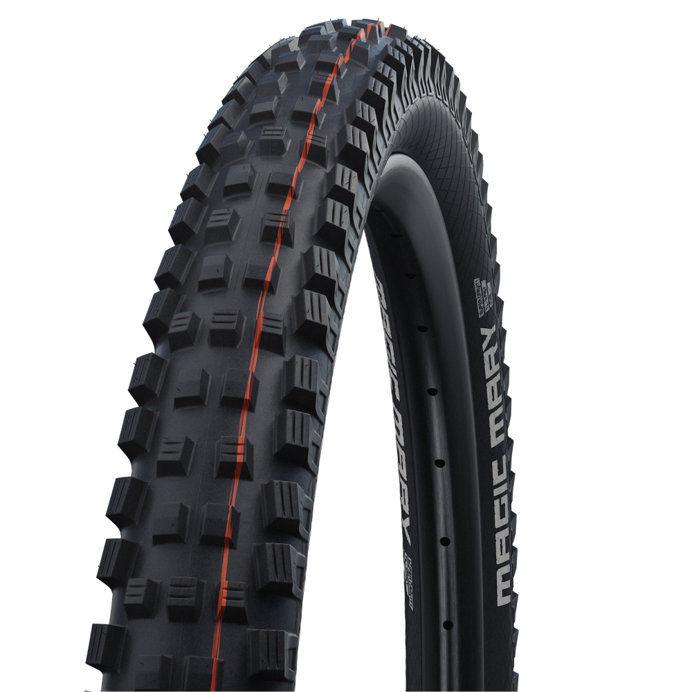 Reifen SCHWALBE MAGIC MARY 29x2.40 ADDIX SOFT SUPERTRAIL Tubeless Ready Weich Schwarz