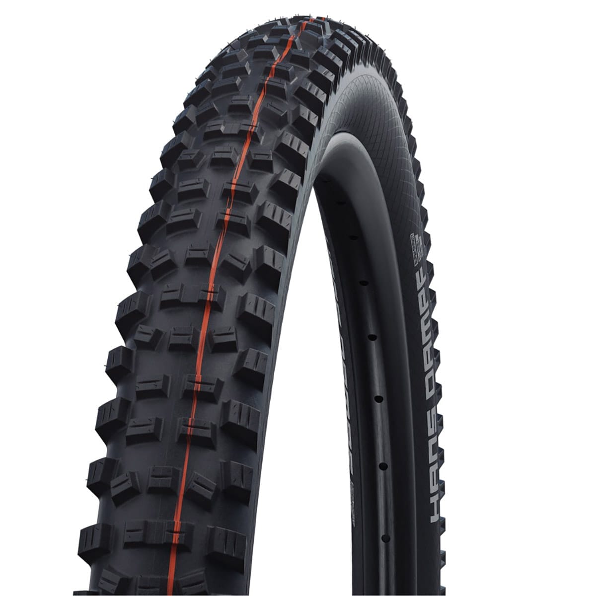 Reifen SCHWALBE HANS DAMPF 26x2.35 ADDIX SOFT SUPERTRAIL Tubeless Ready Weich Schwarz