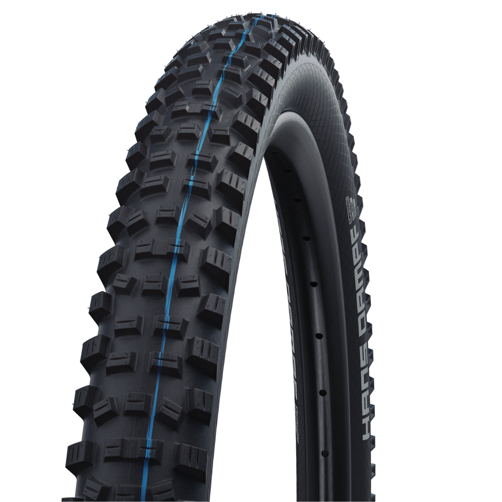 Reifen SCHWALBE HANS DAMPF 29x2.60 ADDIX SPEEDGRIP SUPERTRAIL Tubeless Ready Weich Schwarz