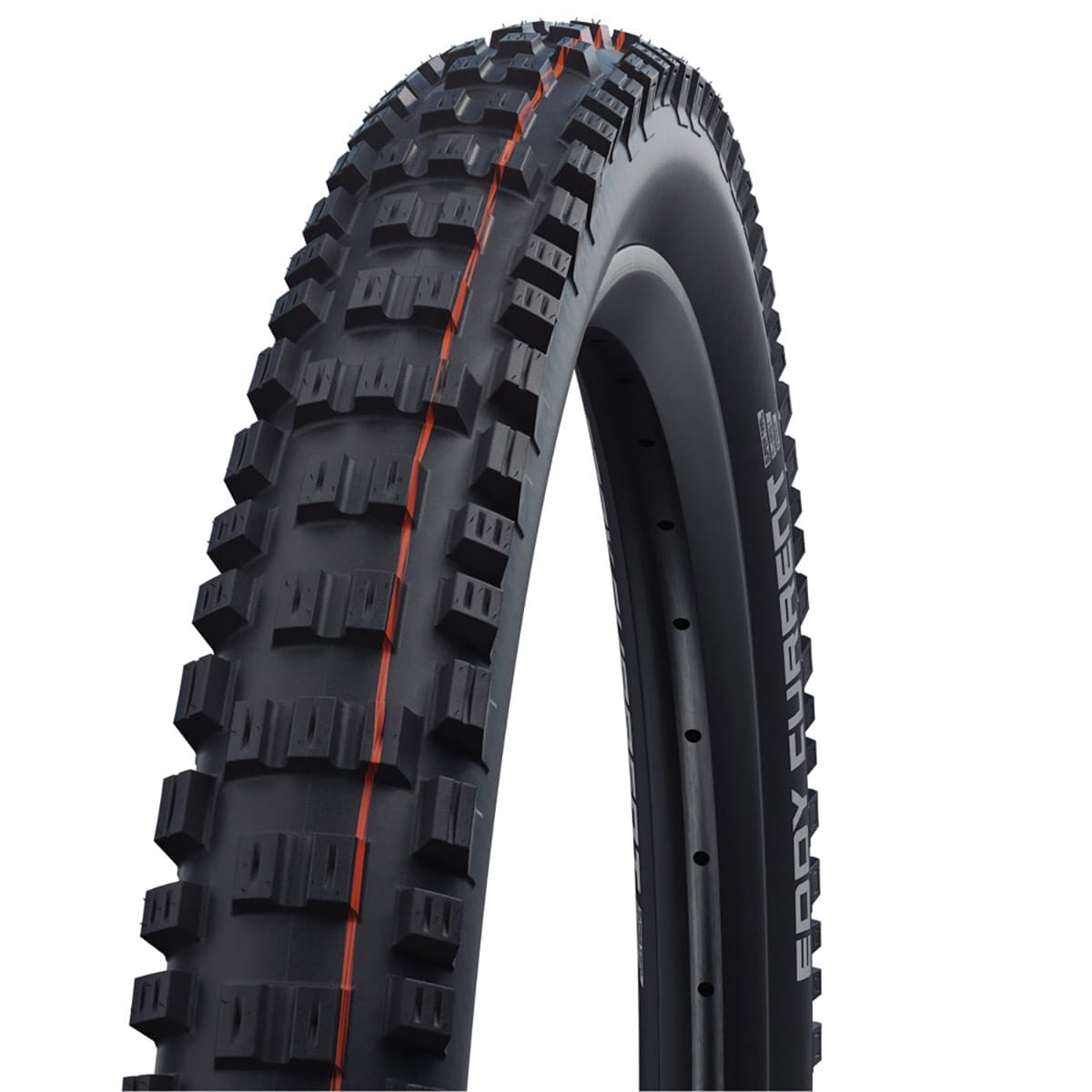 Reifen SCHWALBE EDDY CURRENT FRONT 27.5x2.80 ADDIX SOFT SUPERTRAIL Tubeless Ready Weich Schwarz