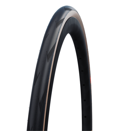 Reifen SCHWALBE PRO ONE ADDIX Race Super Race V-Guard 700x28c Tubeless Ready Beige