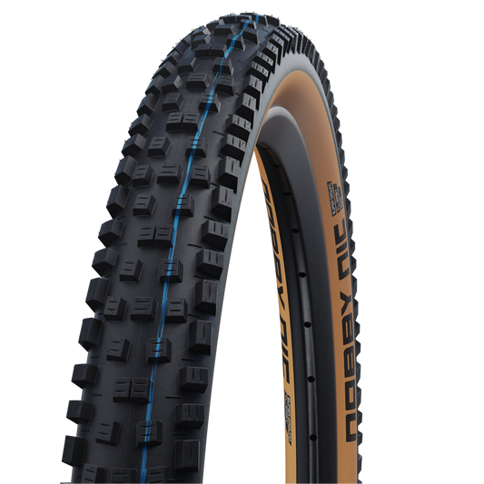 SCHWALBE NOBBY NIC-Reifen 27.5x2.40 ADDIX SPEEDGRIP SUPERGROUND Tubeless Ready Weich Schwarz/Braun