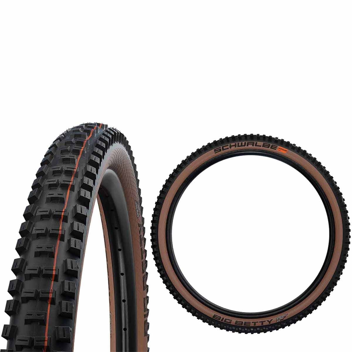 Pneu SCHWALBE BIG BETTY 27,5x2,40 Super Gravity Addix Soft SnakeSkin Tubeless Souple 11654373