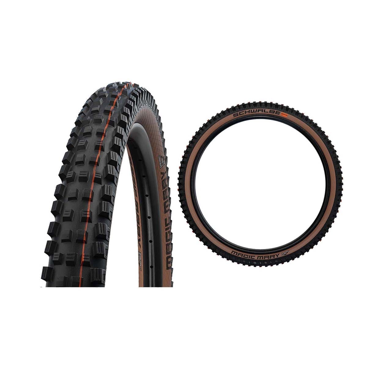 Pneu SCHWALBE MAGIC MARY 29x2,40 Super Gravity Addix Soft SnakeSkin Tubeless Ready Souple 11654382