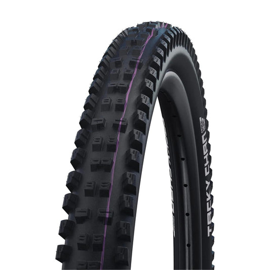 Reifen SCHWALBE TACKY CHAN 29x2.40 ADDIX ULTRASOFT SUPER DOWNHILL Tubeless Ready Weich Schwarz