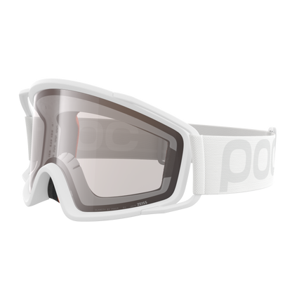 Maske POC ZYGON Weiß Scheibe Clarity Trail Cloudy Brown
